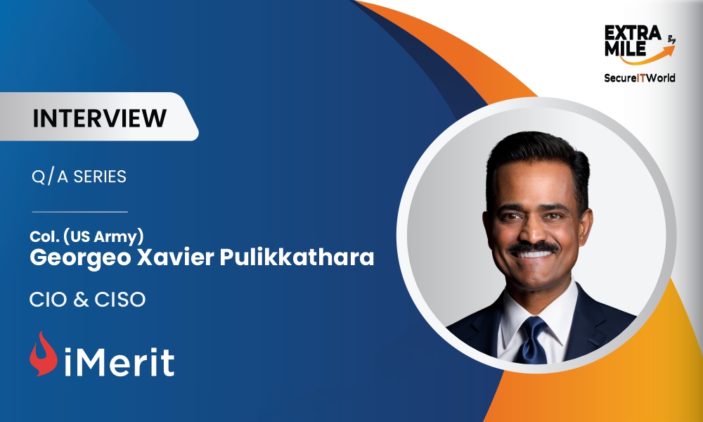 Col. Georgeo Xavier Pulikkathara, CIO and CISO at iMerit {{brizy_dc_image_alt entityId=