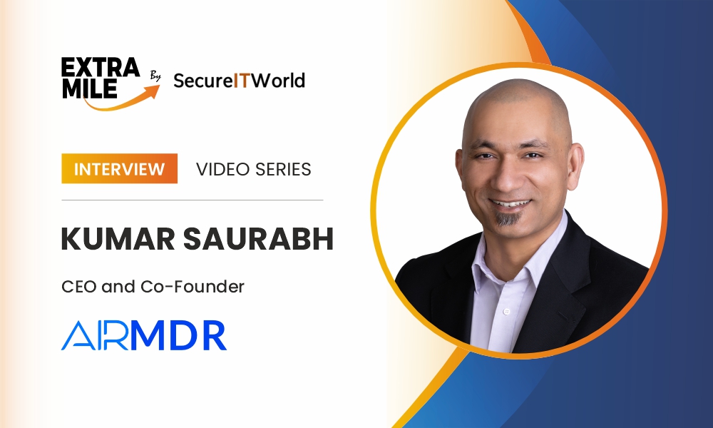 Kumar Saurabh is the CEO and Co-Founder of AirMDR {{brizy_dc_image_alt entityId=