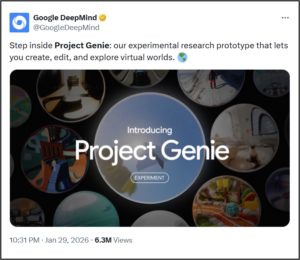 DeepMind Project Genie