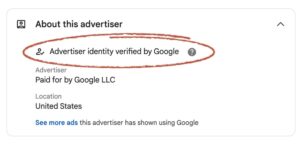 Know who is behind the ads you see
