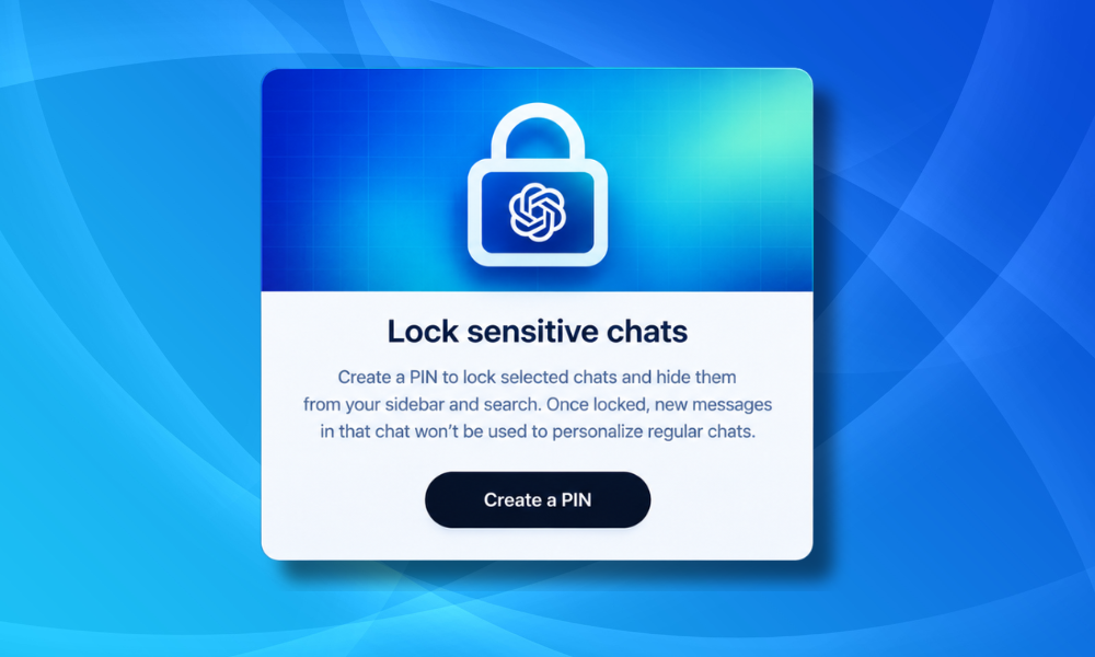 locked chats in ChatGPT