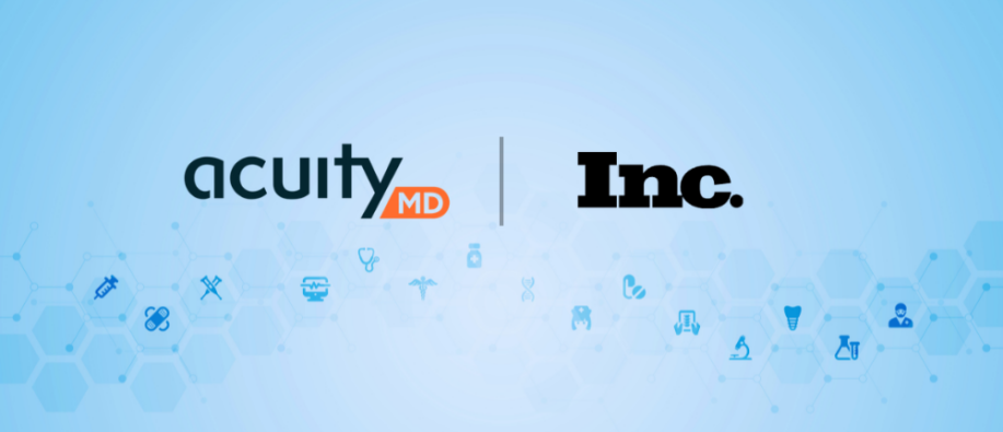 AcuityMD No. 316 on 2026 Inc. 5000 List AcuityMD No. 316 on 2026 Inc. 5000 List