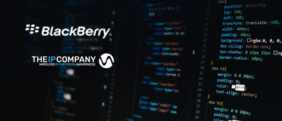 BlackBerry and The IP Company partner