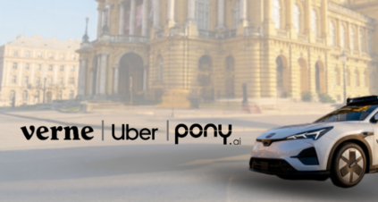 Europe’s First Robotaxi by Verne, Pony.ai, Ube
