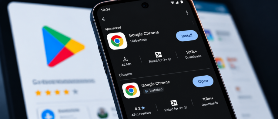 Fake Google Chrome App Fake Google Chrome App