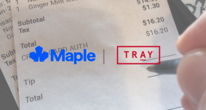 Maple & TRAY Partner for Voice AI in Restaurants