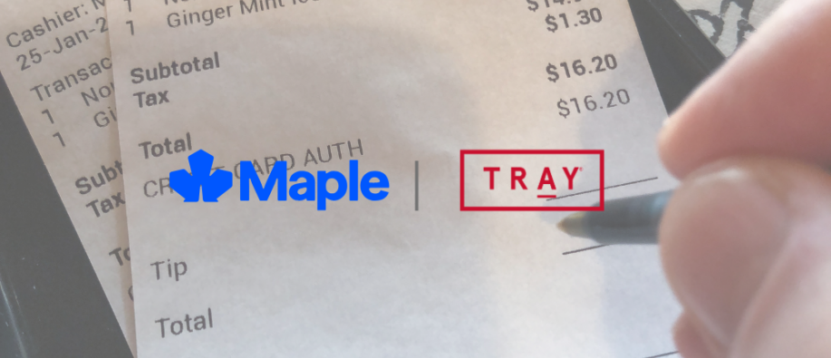 Maple & TRAY Partner for Voice AI in Restaurants Maple & TRAY Partner for Voice AI in Restaurants