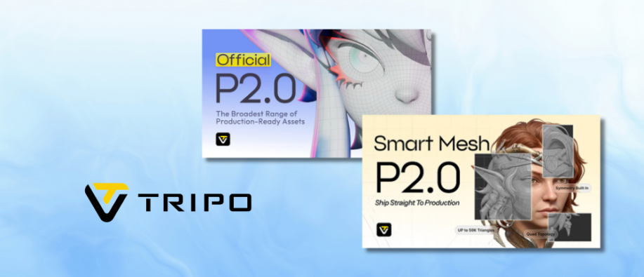 Tripo AI P2.0 Advances 3D Generation Tripo AI P2.0 Advances 3D Generation