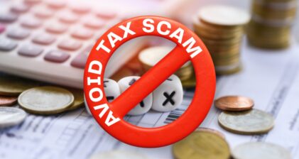 avoid online tax scams