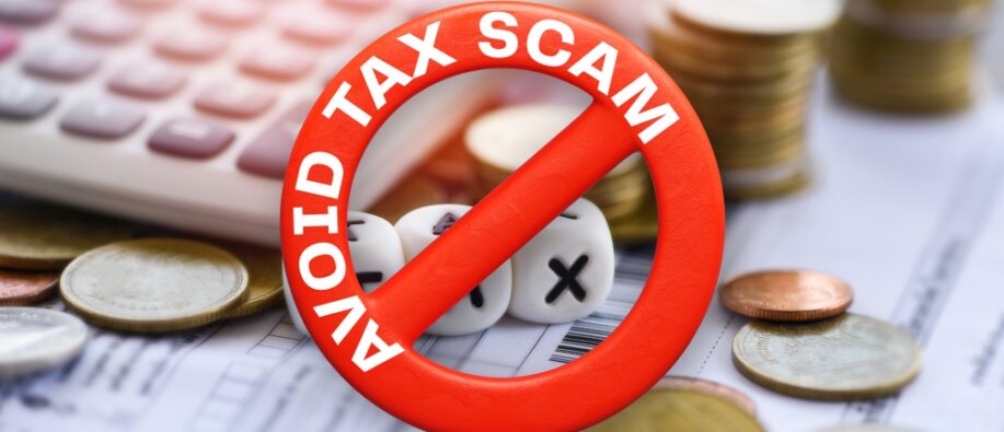 avoid online tax scams