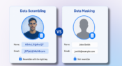 data scrambling vs data masking